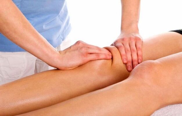 Pijat sendi lutut akan membantu meringankan manifestasi gonarthrosis