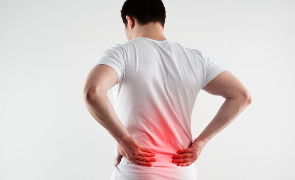 nyeri punggung bawah akibat osteochondrosis